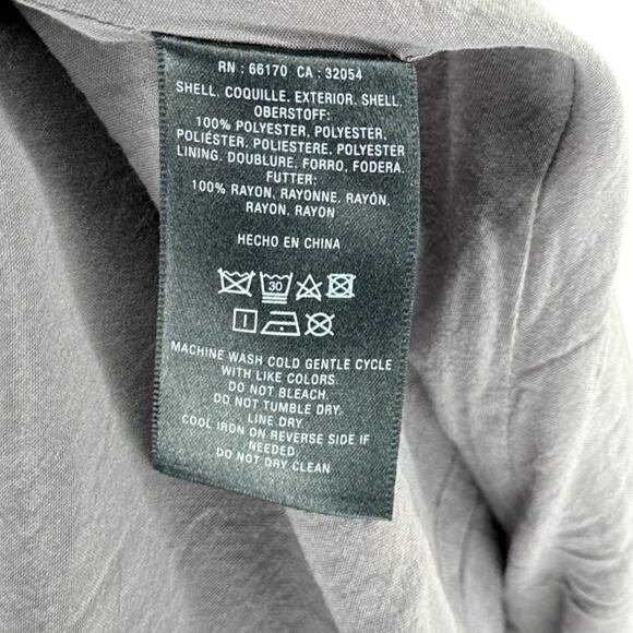 ANTHROPOLOGIE Milan Midi Dress Blue Leopard Pattern Relaxed Fit Size 8 Boho - Picture 5 of 7